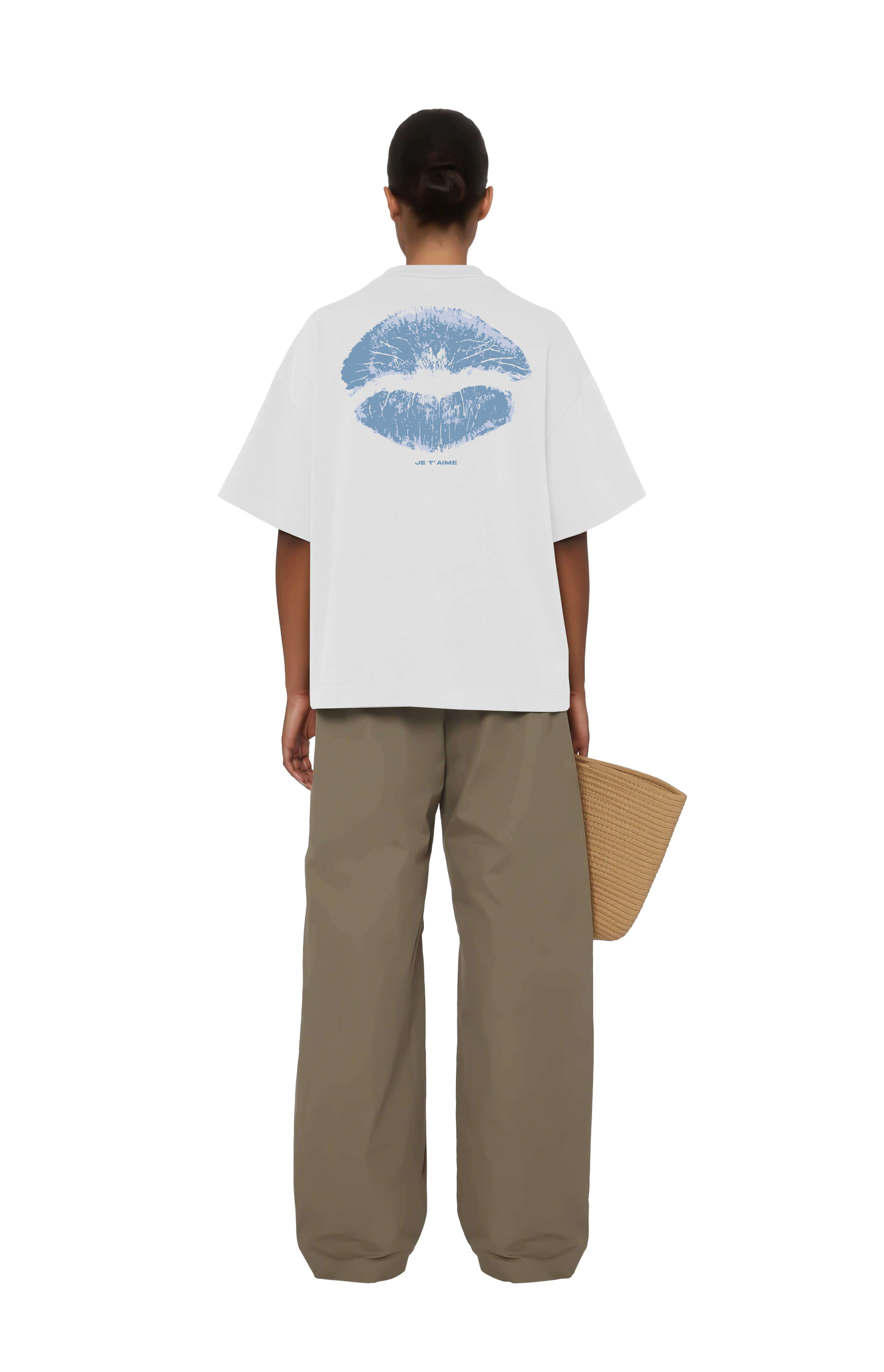 KISS T-SHIRT BLEU